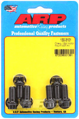 Chevy 12pt motor mount bolt kit