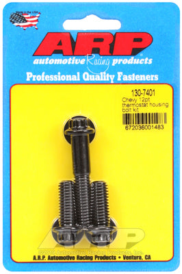 Chevy 12pt thermostat housing bolt kit