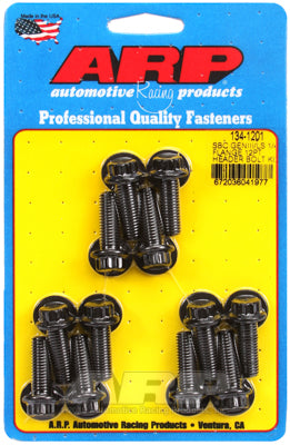 SBC/GENIII LS 1/4 flange 12pt header bolt kit