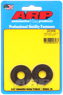 .471 ID 1.30 OD no chamfer black washers