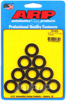 9/16 ID 1.00 OD black washers