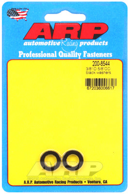 3/8 ID 5/8 OD black washers