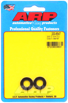 3/8 ID 3/4 OD black washers