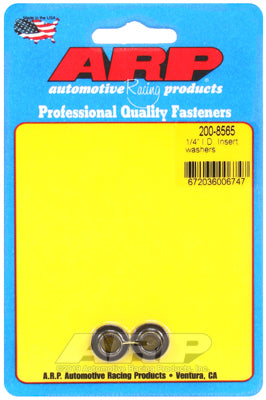 1/4 ID insert washers