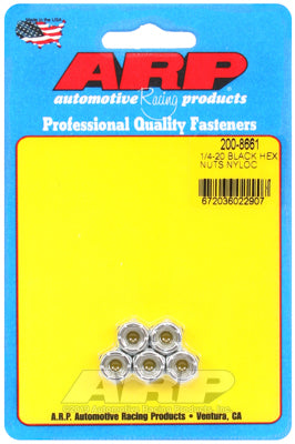 1/4-20 cad coarse nyloc hex nut kit