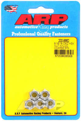 5/16-18 cad coarse nyloc hex nut kit