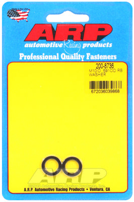 M10 ID .591 OD black washers