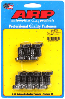 Ford 8.8" & 9", 7/16" diameter, 3/4" socket ring gear bolt kit