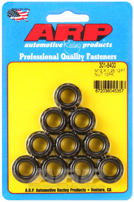 M12 X 1.25 (5/8 wr) 12pt 10pc nut kit