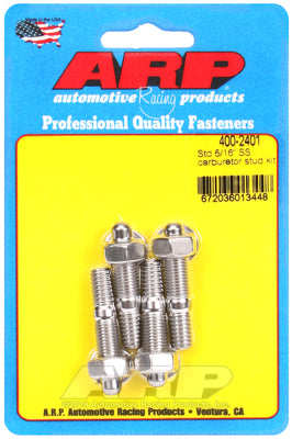 Standard 5/16" SS carburetor stud kit