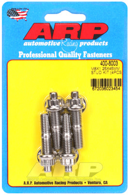 M8 X 1.25 X 45mm broached stud kit - 4pcs