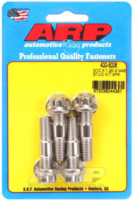 M10 X 1.25 X 48mm broached stud kit 4pcs