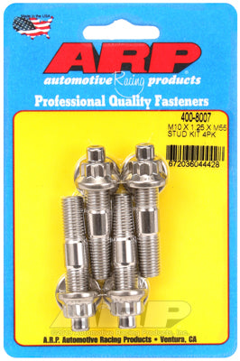 M10 X 1.25 X 55mm broached stud kit 4pcs