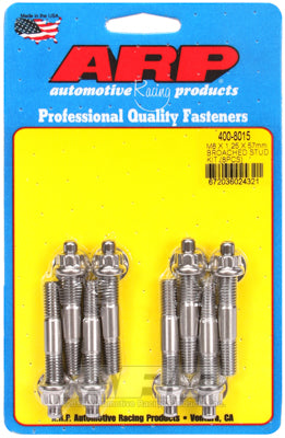 M8 X 1.25 X 57mm broached stud kit - 8pcs