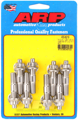 M10 X 1.25/1.50 X 55mm broached stud kit 8pcs