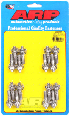 M8 X 1.25 X 38mm broached stud kit - 16pcs