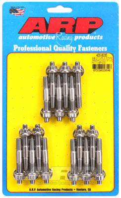 M8 X 1.25 X 57mm broached stud kit - 16pcs