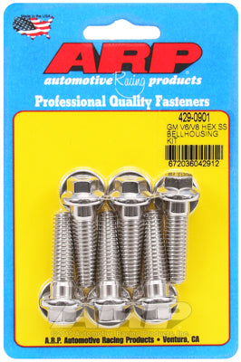 GM V6/V8 SS hex bellhousing bolt kit