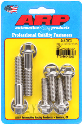 BB Chrysler SS hex bellhousing bolt kit