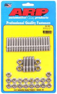 Ford 302/351W oil pan stud kit, w/side rail