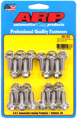Ford FE SS hex oil pan bolt kit