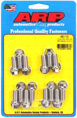 Olds 330-455 3/8" SS header bolt kit