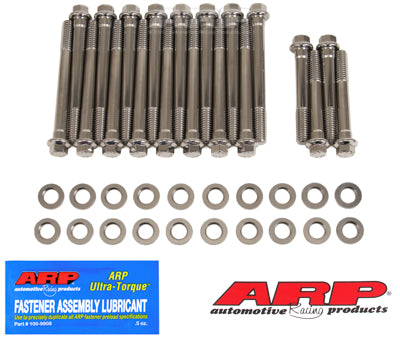 Oldsmobile 350-455 7/16" SS hex head bolt kit