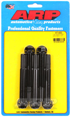 1/2-13 x 4.000 hex black oxide bolts