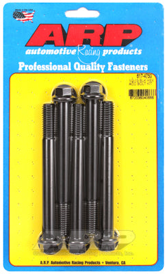 1/2-13 x 4.750 hex black oxide bolts