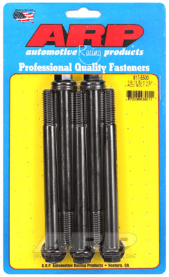 1/2-13 x 5.500 hex black oxide bolts