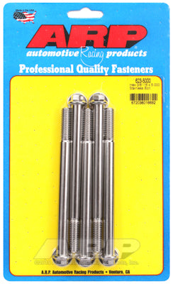 3/8-16 x 5.000 hex SS bolts