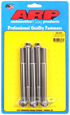 7/16-14 X 4.500 hex SS bolts