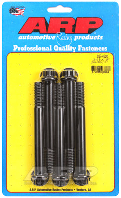 1/2-13 x 4.500 12pt black oxide bolts