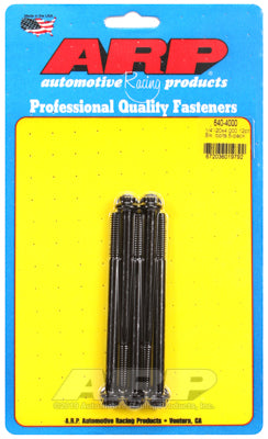 1/4-20 x 4.000 12pt black oxide bolts