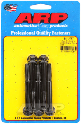 5/16-18 x 2.750 12pt black oxide bolts