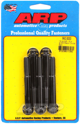 3/8-16 x 3.000 12pt black oxide bolts