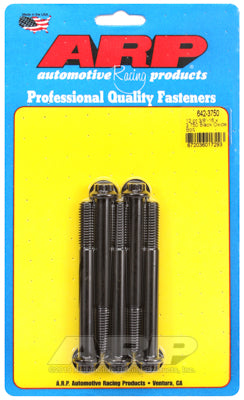 3/8-16 x 3.750 12pt black oxide bolts