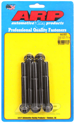 7/16-14 x 3.500 12pt black oxide bolts