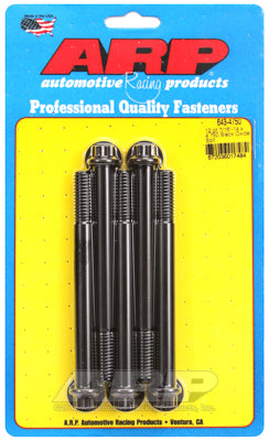 7/16-14 x 4.750 12pt black oxide bolts