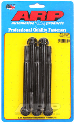 7/16-14 x 5.000 12pt black oxide bolts