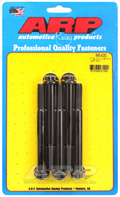 7/16-14 X 4.250 12pt 1/2 wrenching black oxide bolts