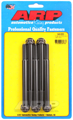 7/16-14 X 5.000 12pt 1/2 wrenching black oxide bolts