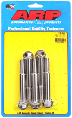 1/2-13 x 3.500 hex SS bolts