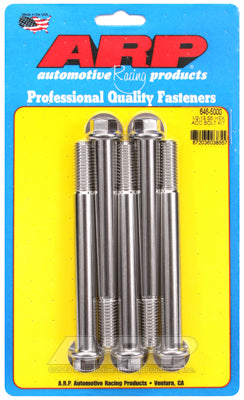 1/2-13 x 5.000 hex SS bolts