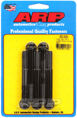3/8-16 X 3.250 hex black oxide bolts