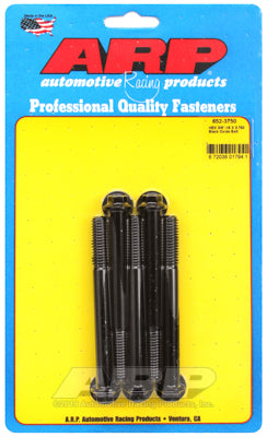 3/8-16 X 3.750 hex black oxide bolts