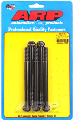 3/8-16 X 4.750 hex black oxide bolts