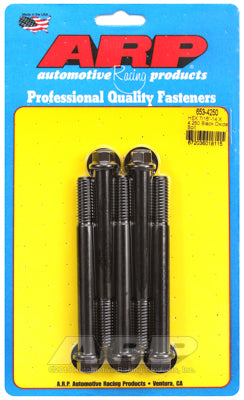 7/16-14 X 4.250 hex black oxide bolts