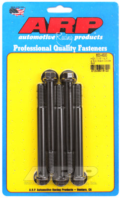7/16-14 X 4.500 hex black oxide bolts