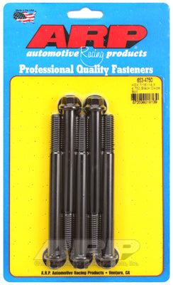 7/16-14 X 4.750 hex black oxide bolts